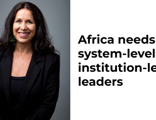 Africa needs system-level, not institution-level leaders